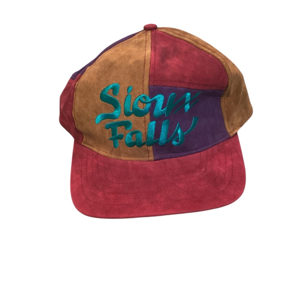 Sioux Falls VTG Colorblock Hat 100% Rayon